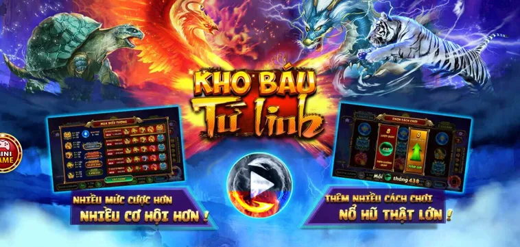 Chiến Thuật Săn Kho Báu Tứ Linh Tại Go88 Ăn Tiền Cực Đã