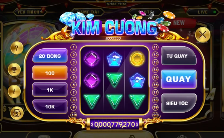 Chiến Thuật Chơi Minigame Kim Cương Tại Go88 Nổ Hũ Liên Tục