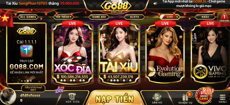 Kinh Nghiệm Chơi LiveStream Casino Go88 Giúp Bạn Thắng Lớn Mỗi Ngày