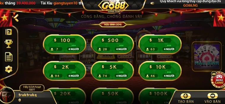 Nghệ Thuật Xếp Bài Mậu Binh Tại Go88 Bất Bại Cho Game Thủ