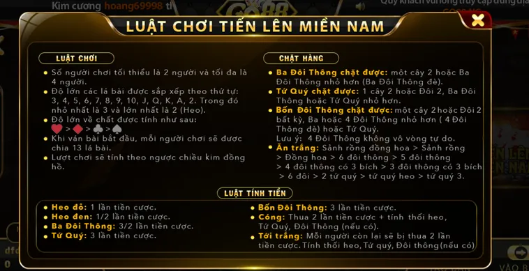 Chiến Thuật Chơi Tiến Lên Miền Nam Tại Go88 Luôn Giành Chiến Thắng