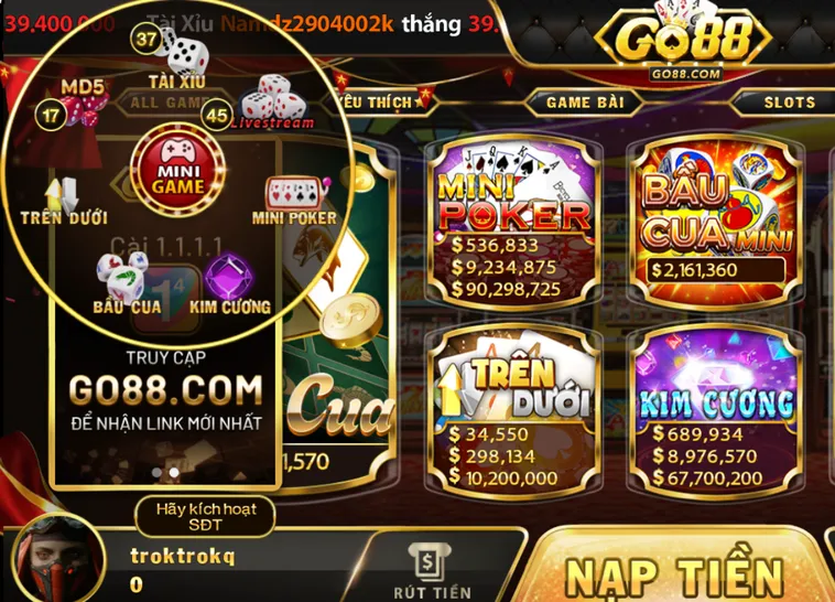 Chiến Thuật Chơi Minigame Go88 Giúp Anh Em Kiếm Tiền Triệu Mỗi Ngày