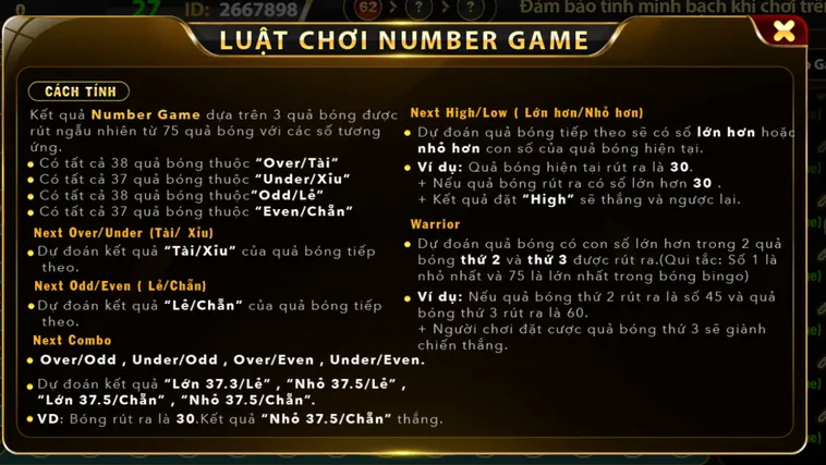 Chiến Thuật Làm Chủ Number Game Tại Go88 Luôn Thắng Lớn