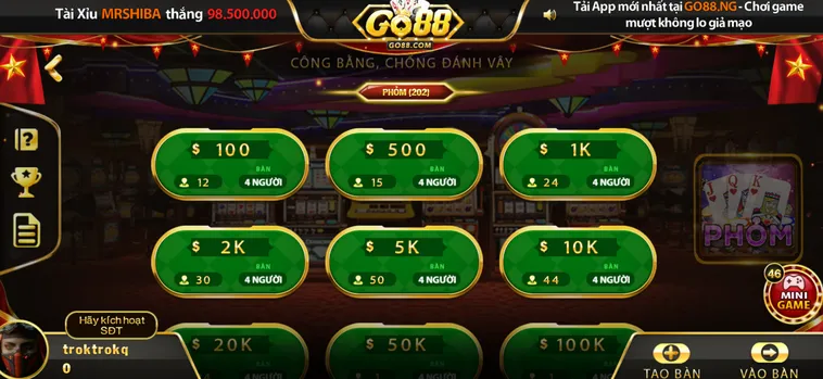 Chiến Thuật Chơi Phỏm Tại Go88 Giúp Bạn Ăn Chốt Và Ù Đền