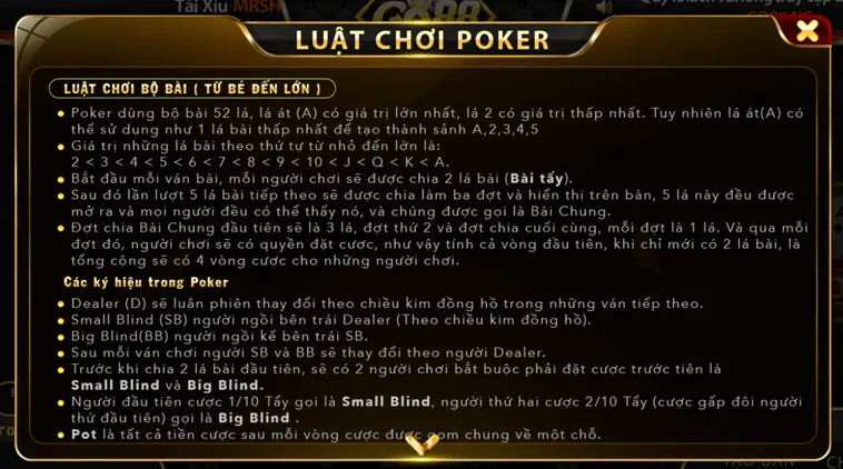Bí Quyết Chơi Poker Tại Go88 Luôn Thắng Từ Các Tay Chơi Pro