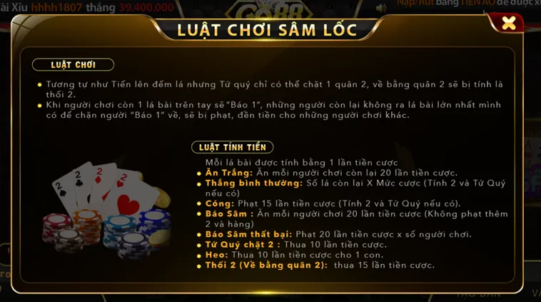 Bí Kíp Đánh Sâm Lốc Tại Go88 Luôn Thắng Từ Cao Thủ Lâu Năm