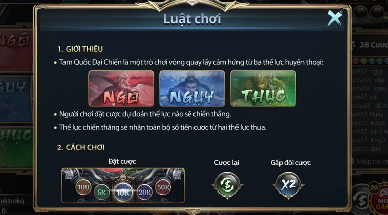 Bí Quyết Đại Chiến Tam Quốc Tại Go88 Giành Chiến Thắng Vang Dội