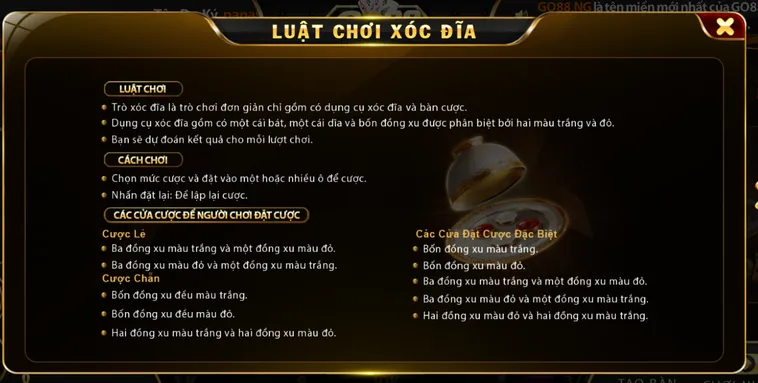Mẹo Chơi Casino Xóc Đĩa Tại Go88 Cực Chuẩn Cho Các Cao Thủ