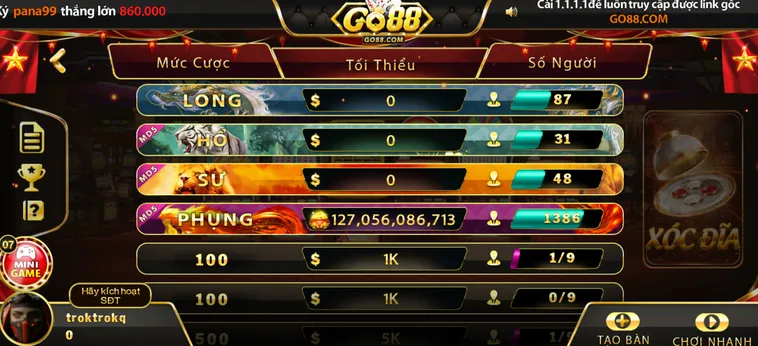Mẹo Chơi Casino Xóc Đĩa Tại Go88 Cực Chuẩn Cho Các Cao Thủ